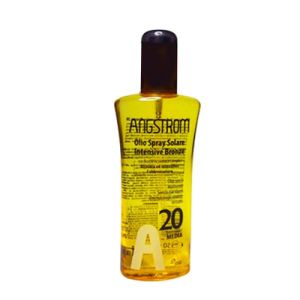 Angstrom Olio Spray Solare Intensive Bronze Spf20 150 Ml.
