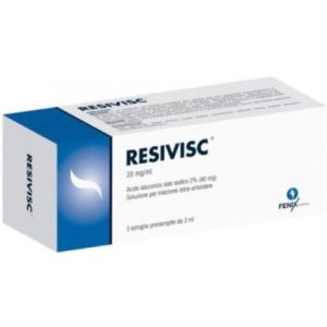 Siringa Intra-articolare Resivisc Acido Ialuronico 40mg 2ml 3 Pezzi