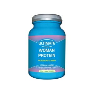 Ultimate Sport Woman Protein Vaniglia Integratore Proteico Donna 450 g