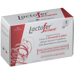 Lactofer Fermenti Integratore Flora Intestinale 10 Flaconcini 10 ml
