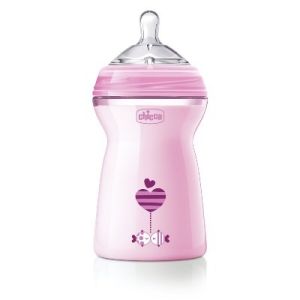 Chicco Biberon Natural Feeling +6m Girl 330 ml
