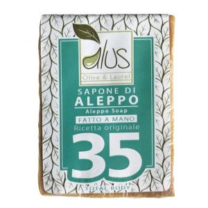Alus Sapone di Aleppo 35% di Olio di Alloro 200g