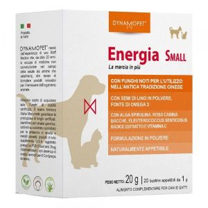 Energia Alimento Complementare per Cani e Gatti 20 Bustine 1g
