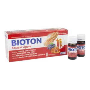 Bioton Forza e Vigore Integratore Tonico Energetico 14 Flaconcini