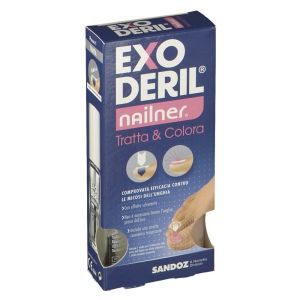 Exoderil Nailner Tratta&Colora Contro Micosi Dell'Unghia 2 Smalti