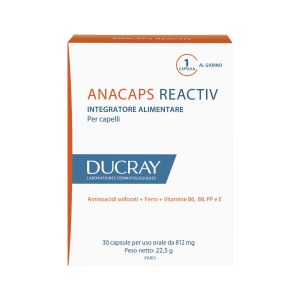 Ducray Anacaps Reactiv Integratore Anticaduta Capelli E Unghie 30 Capsule