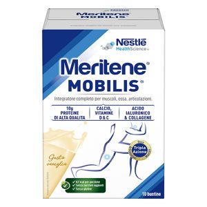 Meritene Mobilis Integratore Muscoli, Ossa E Articolazioni Vaniglia 10 Buste