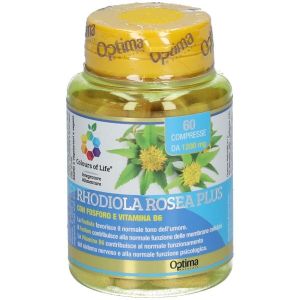 Optima Colours Of Life Rhodiola Rosea Plus Integratore Tono Dell’umore 60 Compresse