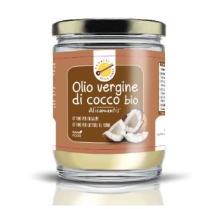 Alicamentis Olio Vergine Di Cocco Bio Olio Per Friggere E Cotture Al Forno 500ml