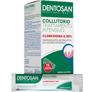 Dentosan trattamento intensivo collutorio monodose 0,20% 15 bustine