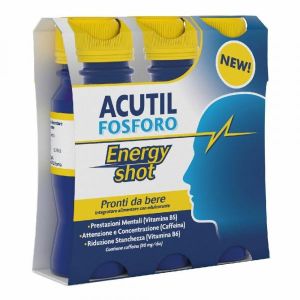 Acutil Fosforo Energy Shot Integratore Energetico 3x60ml