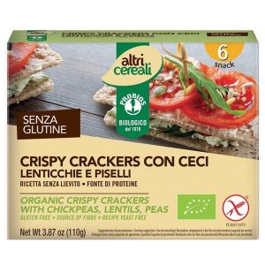 Altricereali Crispy Crackers i Ceci 110g