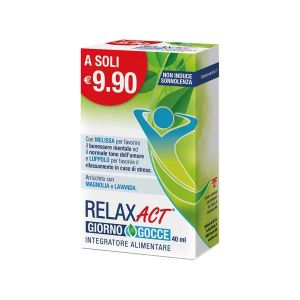 Relax Act Giorno Gocce Integratore 40ml