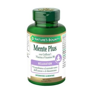 Nature's Bounty Mente Plus Integratore Tono Dell'umore 60 Capsule