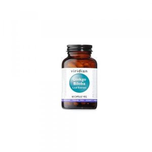 Viridian Ginkgo Biloba Leaf Extr 60cps