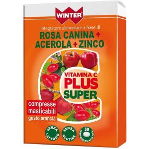 Winter Vitamina C Plus Super  Zinco 30 Compresse Masticabili