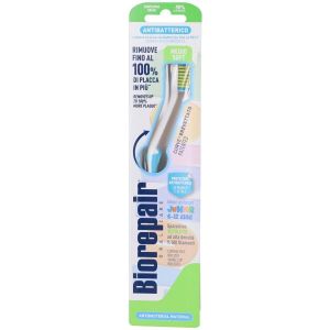 Biorepair Oral Care Spazzolino Antibatterico Junior 6-12 Anni Piu' Comfort Setole Medio Soft