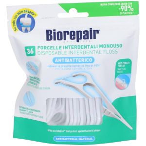 Biorepair Oral Care Antibatterico Forcelle Interdentali Monouso 36 Pezzi