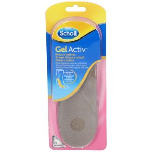 Scholl Gel Activ Stivali e Scarpe Chiuse Cuscinetti In Gel 1 Paio