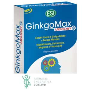 Esi GingkoMax Memory Integratore per la Memoria 30 Ovalette