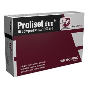 Proliset Duo Integratore 15 Compresse