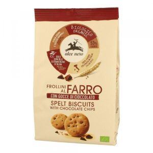 Alce Nero Frollini Al Farro i Gocce di Cioccolato Biologici 250g