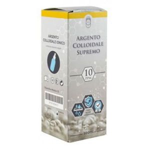 Argento Colloidale Supremo 10ppm Certificato i Contagocce 100ml