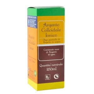Argento Colloidale Ionico 40ppm Certificato 250ml