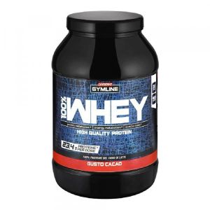 Enervit Gymline Muscle 100% Whey Proteine Concentrate Cacao Integratore Proteico 900g
