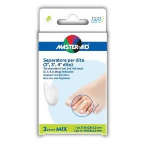 Separatore Dita In Gel Master-aid Footcare Mix 1 Small + 2 Medium C9