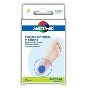 Talloniera In Due Tipologie di Silicone Master-aid Footcare Medium 2 Pezzi F3