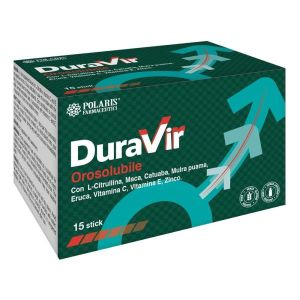 Duravir Orosolubile Integratore Contro Disfunzione Erettile 15 Bustine Stick