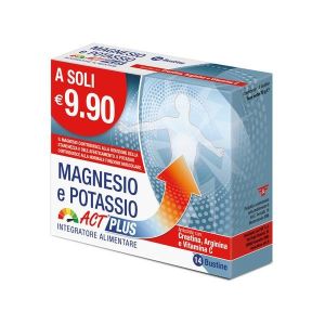 Magnesio Potassio Act Plus Integratore di Sali Minerali 14 Bustine
