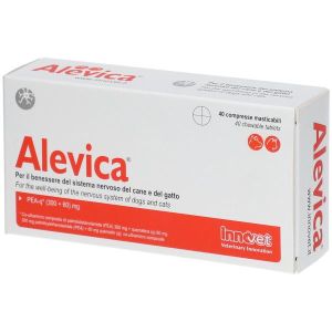 Alevica Integratore Veterinario Sistema Nervoso Cani e Gatti 40 Compresse