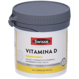 Swisse Vitamina D3 Integratore Ossa e Denti 100 Capsule