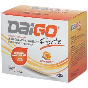 Daigo Forte Integratore Magnesio e Potassio Senza Zucchero 30 Bustine