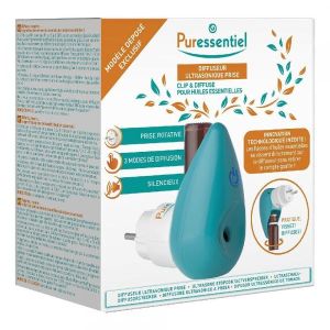 Puressentiel  Diffusore per Oli Essenziali A Presa Clip &amp; Diffuse