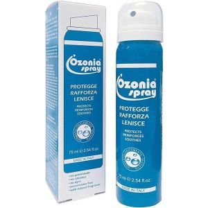 Ozonia Spray A Base di Olio Ozonizzato per Cute e Mucose Arrossate Infiammate Distrofiche Sensibili 75ml