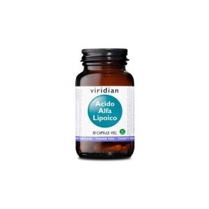 Viridian Acido Alfa Lipoico 30 Capsule Vegetali