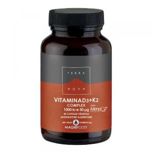 Terranova Vitamina D3 + K2  Complex 50 Capsule