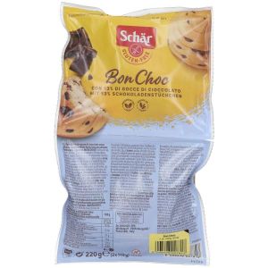 Schar Bon Choc Panini Dolci i Gocce di Cioccolato Senza Glutine 4x55g
