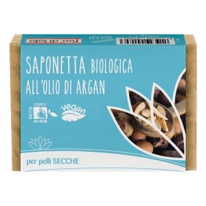 Fior di Loto Saponetta All'olio di Argan Pelle Secca 100g