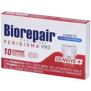 Biorepair Peribioma Gomme Masticabili Benessere Cavo Orale 10 Gomme