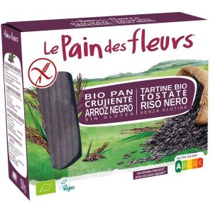 Le Pain Des Fleurs Tartine Tostate Al Riso Nero Biologiche 150g