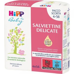 Hipp Salviettine Delicate Multipack 4x56 Pezzi