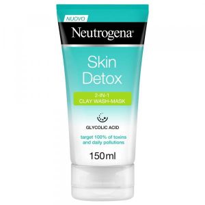 Neutrogena Skin Detox Maschera Purificante All'argilla 2in1 150ml