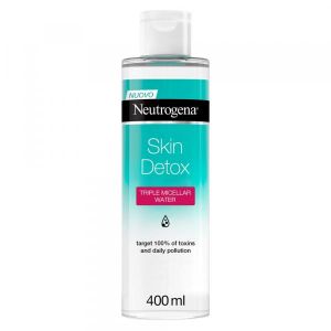 Neutrogena Detox Acqua Micellare Tripla Azione: Idratazione Purificazione e Struccante 400ml