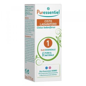 Puressentiel Cisto Ladanifero Olio Essenziale Bio 5ml
