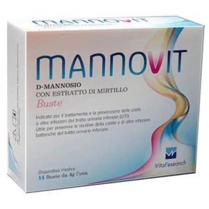 Mannovit Integratore 14 Bustine 4g
