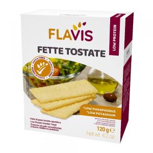 Flavis Fette Tostate Aproteiche 6 Porzioni da 34,3g